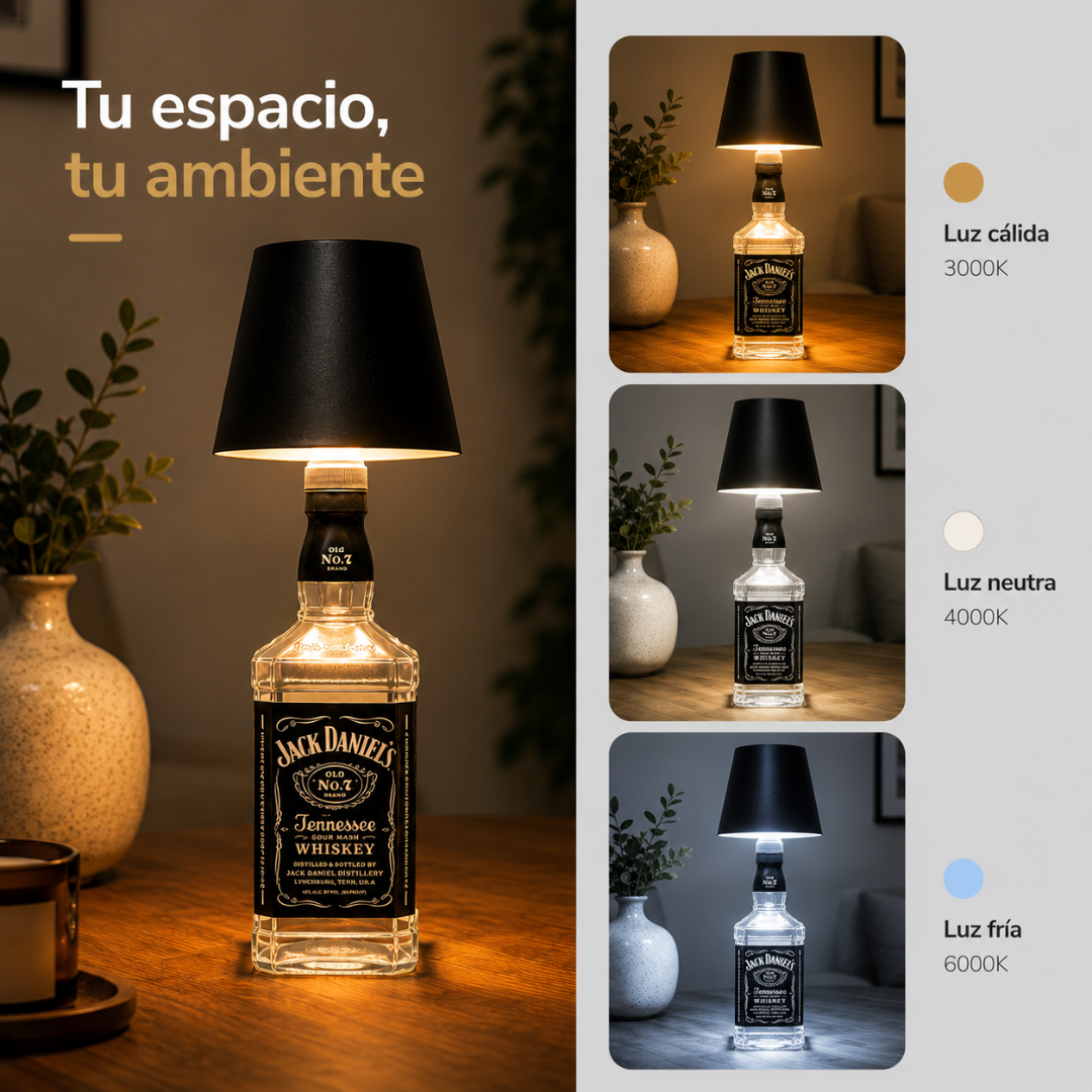 Ambienta™ - Lámpara Decorativa para Botellas
